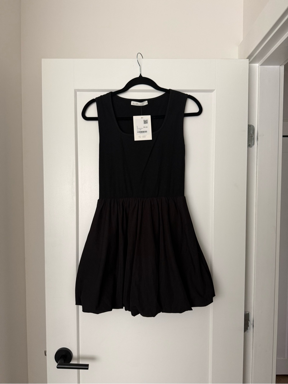 OAK + FORT Black Sleeveless Kids' Party Dress